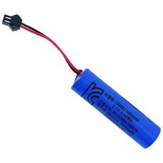 SGTIME KC인증 18650 리튬이온 배터리 3.7V 1200mAh SM 2핀 커넥터 충전팩, 1개입, 3개