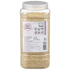 월드그린 싱싱영양통 무농약 찰보리쌀, 2kg, 1개