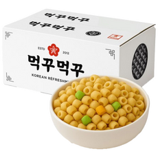 먹꾸먹꾸 레인보우 마카로니 뻥튀기 과자 550g 1박스, 1개