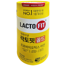 종근당건강 락토핏 생유산균 골드 프로바이오틱스, 100g, 2박스