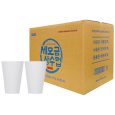 나누리산업 세모금 생수컵 2000개입, 2개, 4000개입