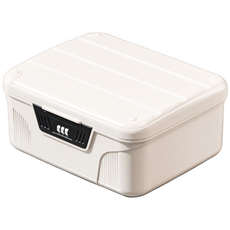 라워스 철벽보안 가정용 비밀번호 금고, 아이보리 소형