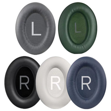 보스 QC45 호환 이어패드 커버 쿠션 스폰지 캡 헤드폰 헤드셋 교체 솜, 화이트 1쌍