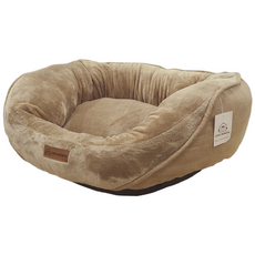 CasaBonita 柔軟橢圓形寵物坐墊, 棕色