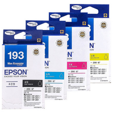 엡손 T193 정품 잉크 WF2651 WF2521 WF2531 WF2541 WF2631 WF2661, 정품_T193170 검정, 1개
