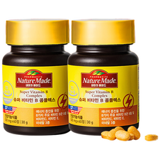 네이처메이드 슈퍼 비타민B 콤플렉스, 60정, 2개