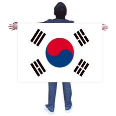 태극기 망토 한국 국기 망토 필승 맨토 스포츠 관전 대표 한국응원 소매 월드컵 응원 world cup, 1개, 하양 1개, 하양