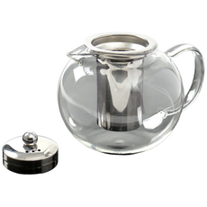 내열유리 티포트, 혼합색상, 1.3L, 1개