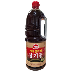 사조해표 사조 해표 재래압착식 참기름 1.8L, 1개