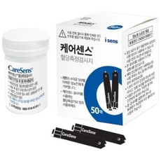 케어센스2 혈당시험지 50매 코드 20 긴 유효기간 당뇨소모성 재료, 1개