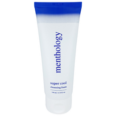 menthology 薄荷學 Super Cool潔面泡沫, 140ml, 1入