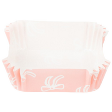 페트컵몰드(80mm)분홍사각, 분홍, 100개