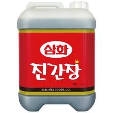 삼화식품 진간장, 13L, 1개