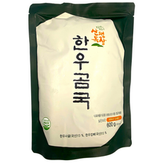 산청목장 무항생제 지리산 한우 곰국, 1개, 600g