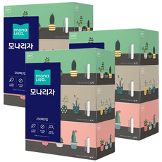 모나리자 벨라지오 각티슈 250매, 4개, 3개입