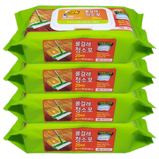 홈인더스트리 물걸레청소포 고급형 대형 25매, 8개
