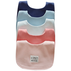 돗투돗 순면 방수 아기 턱받이 5종세트, 1세트, 5개입, B세트