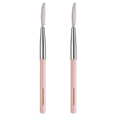 LOUIS BON 優質超細緻紋理整理高級睫毛梳, 混合顏色, 2個