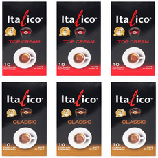 이탈리코 탑크림 클래식 캡슐커피, 6g, 6박스, 10개입