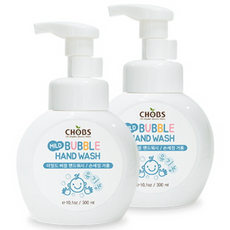 CHOBS 溫和泡沫洗手液, 300ml, 2瓶