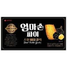 롯데웰푸드 엄마손파이 스윗 버터 갈릭 고메 셀렉션, 127g, 1개