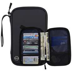 템픽 RFID 차단 여행용 여권 지갑 파우치