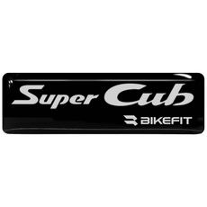 슈퍼커브 바이크핏 에폭시 튜닝 스티커 엠블럼 국산, 1개