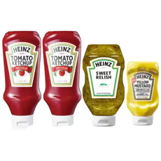 하인즈케찹 910g 2 + 스위트 랠리쉬 855g + 머스타드 396g, 1개