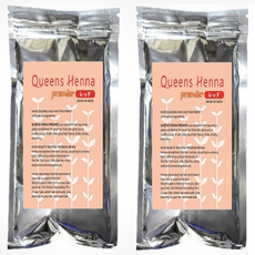 퀸즈 프리미어 헤나 한개사면 한개더(1+1) 천연헤나염색약 Queens henna 100G, 레드2개, 1개