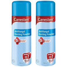 Canesten Dusting Antifungal Powder Relief from Skin Irritation Prickly Heat Redness Itching Fungal, 100g, 2개