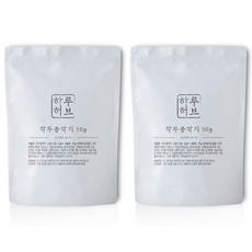 하루허브 작두콩 깍지차, 50g, 1개입, 2개