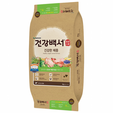 건강백서 강아지 기능성 사료, 다이어트(체중유지), 6kg, 1개