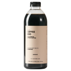 [런칭특가] 커피수 블랜딩 1L 콜롬비아 브라질 만델링 원두 콜드브루 커피 벌크 더치커피 원액 콜드브루 원액 콜드브루 커피 홈카페, 1개, 1개, 1개입