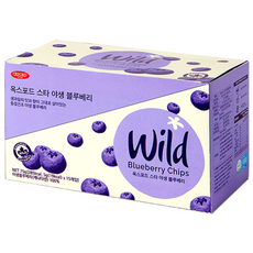 [일반 블루베리보다 높은 고성분] 캐나다 100% 옥스포드 야생블루베리 동결건조 과일칩 5g X 15입
