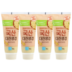 풀무원 다진생강 80g (튜브형), 4개