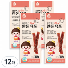홈앤키즈 육포, 한돈, 30g, 12개