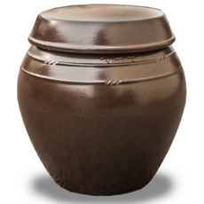 장수옹기 숨쉬는 옹기 항아리 소금 오미자 막걸리 된장 장독대, 1개