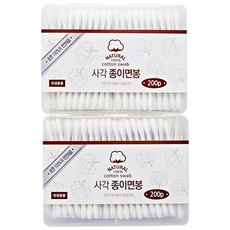 棉花棒, 200件, 2個