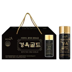 영진약품 경옥골드 선물용케이스 프리미엄 전통 원료 건강 음료, 10개, 100ml