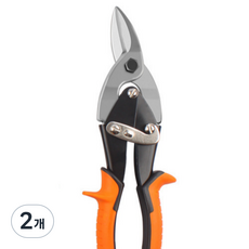 오브젝티브 항공 함석가위 스텐 철판절단, 2개, 우측절단 OHRC_60R 10인치