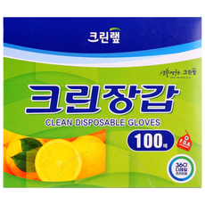 크린랩 크린 장갑 100매, 100개입, 1개