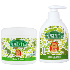 프라젠트라 베이비 크림 Plus 300g + 로션 Plus 300ml (고보습 저자극), 1개