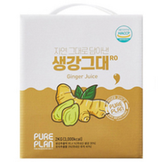 PURE PLAN 生薑果汁