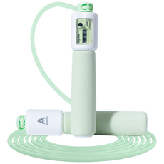 아그나이트 PVC 카운팅 줄넘기 미끄럼방지 야외 홈트 유산소운동 ER036, 그린, 1개