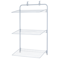 모빌리아 문걸이 빨래건조대 3단 미니 접이식 원룸 무타공 건조대 MB4023201, 상세 설명 참조