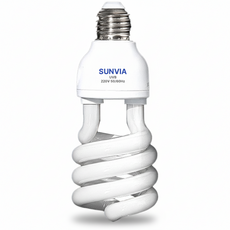 SUNVIA UVB램프 13W 게코 도바뱀 육지 거북이 파충류 램프, 10%(중UVB)