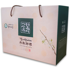 찹쌀혼합유과 500g 선물세트 유과 설 추석 명절 어르신 한과, 1개