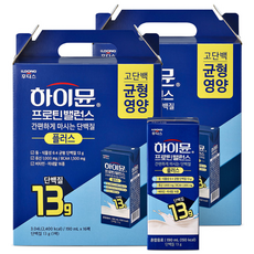 하이뮨 프로틴 밸런스 음료 플러스(13g), 190ml, 32개