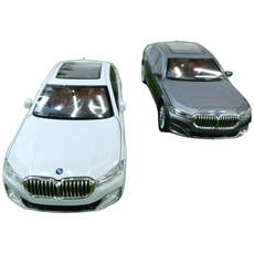 1:24 BMW 비엠더블유 760Li 세단 자동차 모형 x m xm, 화이트, 1개