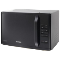 삼성전자 세라믹 전자레인지 화이트 23L 버튼식, MS23C3513AK (블랙 색상)